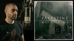 Poster for LOWKEY - Palestine Will Never Die (OFFICIAL MUSIC VIDEO) (2023)
