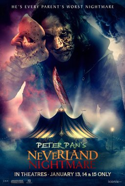 Poster for Peter Pan's Neverland Nightmare (2025)