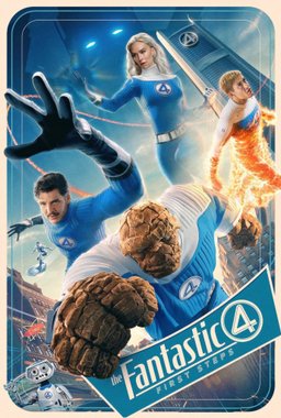 Poster for The Fantastic Four: First Steps (2025)