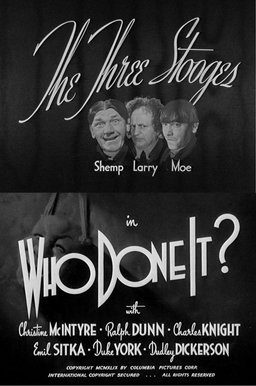 Poster for Who Done It? (1949)