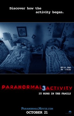 Poster for Paranormal Activity 3 (2011)