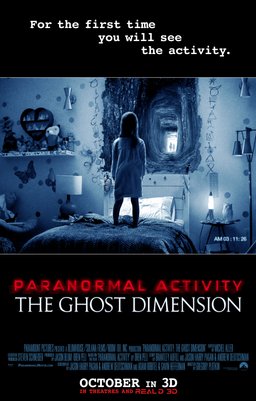Poster for Paranormal Activity: The Ghost Dimension (2015)