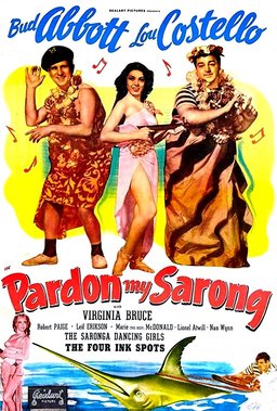Poster for Pardon My Sarong (1942)