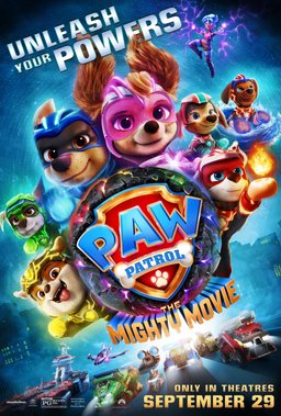 Poster for PAW Patrol: The Mighty Movie (2023)