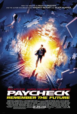 Poster for Paycheck (2003)