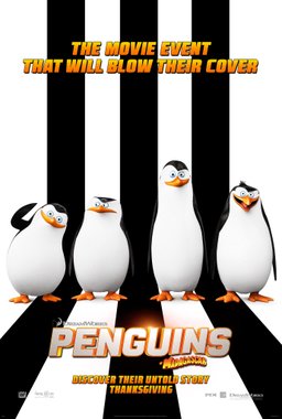Poster for Penguins of Madagascar (2014)