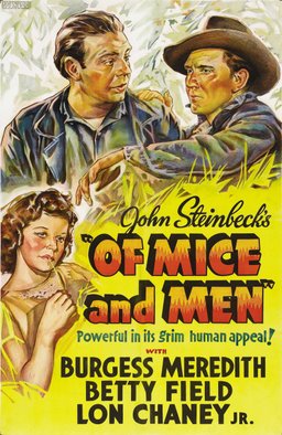 Poster for Of Mice and Men (1939)