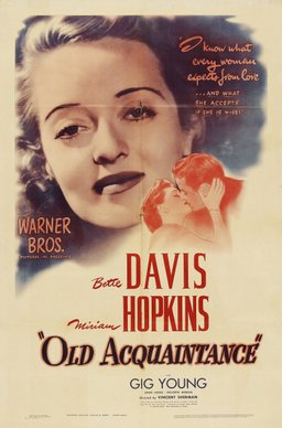 Poster for Old Acquaintance (1943)