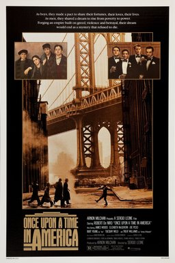 Poster for Once Upon a Time in America (1984)