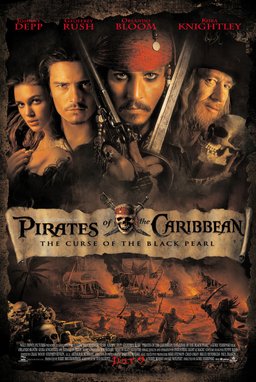 Poster for Pirates of the Caribbean: The Curse of the Black Pearl (2003)