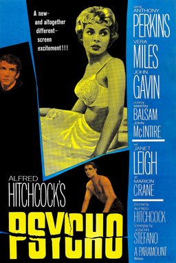 Poster for Psycho (1960)