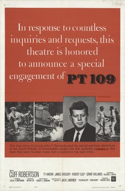 Poster for PT 109 (1963)