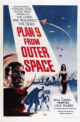 Poster for Plan 9 from Outer Space (1957)