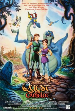 Poster for Quest for Camelot (1998)