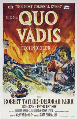 Poster for Quo Vadis (1951)