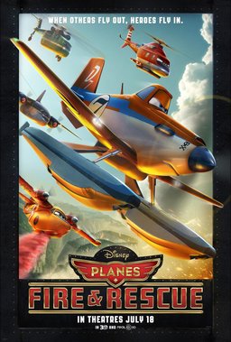 Poster for Planes: Fire & Rescue (2014)