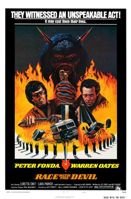 Poster for Race with the Devil (1975)