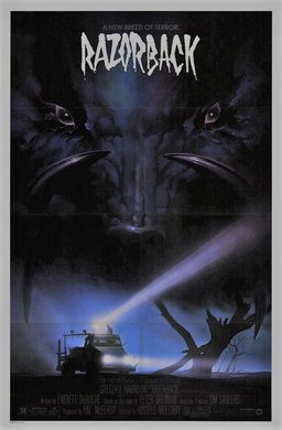 Poster for Razorback (1984)