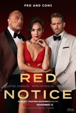 Poster for Red Notice (2021)