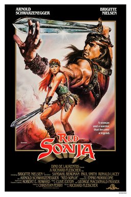 Poster for Red Sonja (1985)