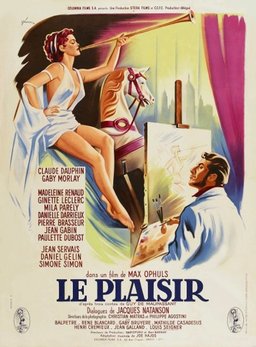 Poster for Le Plaisir (1952)