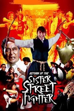 Poster for Return of the Sister Street Fighter (1975)