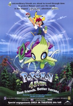 Poster for Pokemon 4Ever: Celebi - Voice of the Forest (2001)