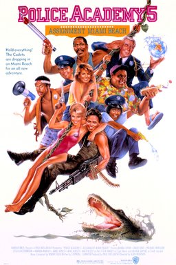 Poster for Police Academy 5: Assignment: Miami Beach (1988)