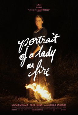 Poster for Portrait of a Lady on Fire (2019)