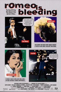 Poster for Romeo Is Bleeding (1993)