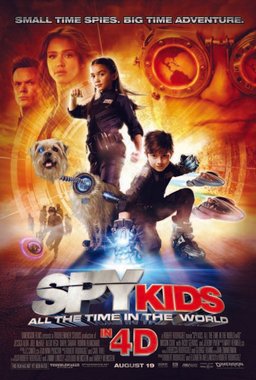 Poster for Spy Kids 4: All the Time in the World (2011)