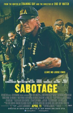Poster for Sabotage (2014)