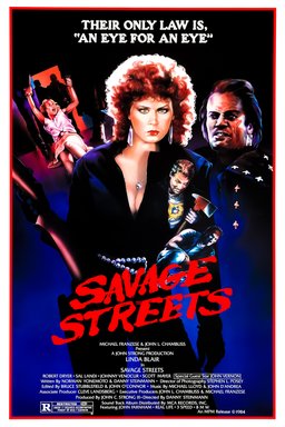 Poster for Savage Streets (1984)