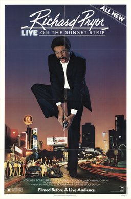 Poster for Richard Pryor: Live on the Sunset Strip (1982)