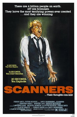 Poster for Scanners (1981)