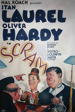 Poster for Scram! (1932)