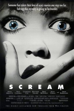 Poster for Scream (1996)