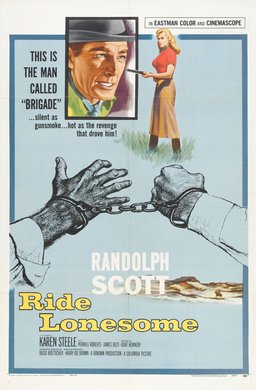 Poster for Ride Lonesome (1959)