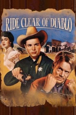 Poster for Ride Clear of Diablo (1954)