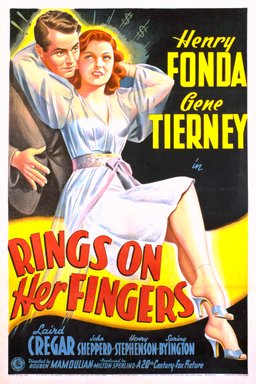 Poster for Rings on Her Fingers (1942)