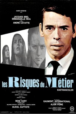 Poster for Les risques du métier (1967)