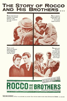 Poster for Rocco and His Brothers (1960)