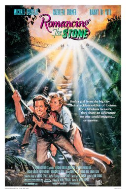Poster for Romancing the Stone (1984)