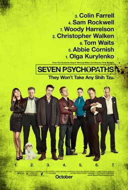 Poster for Seven Psychopaths (2012)
