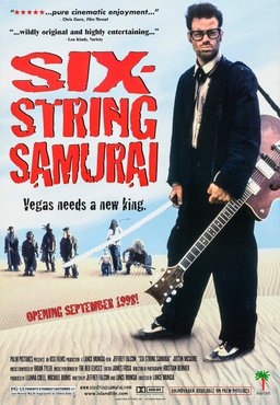 Poster for Six-String Samurai (1998)