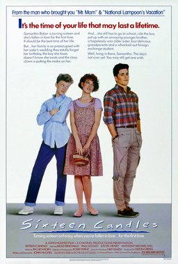 Poster for Sixteen Candles (1984)