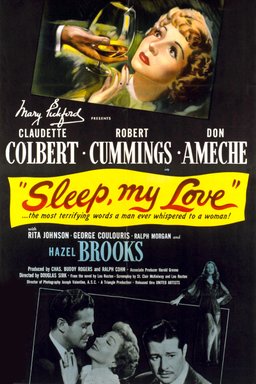Poster for Sleep, My Love (1948)