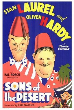 Poster for Sons of the Desert (1933)