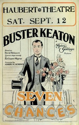 Poster for Seven Chances (1925)