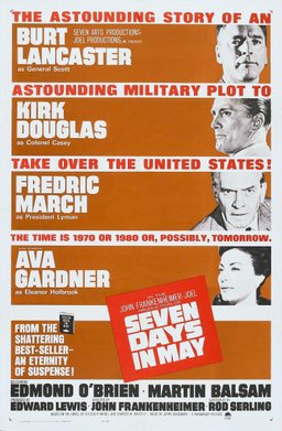 Poster for Seven Days in May (1964)